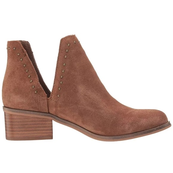 Steve Madden Lyz Tan Suede Ankle Booties 9.5 - Picture 2 of 14
